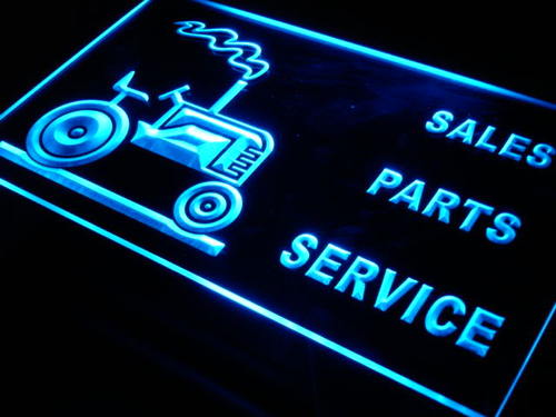 Truck Service Sales Parts Shop Neon Light Sign